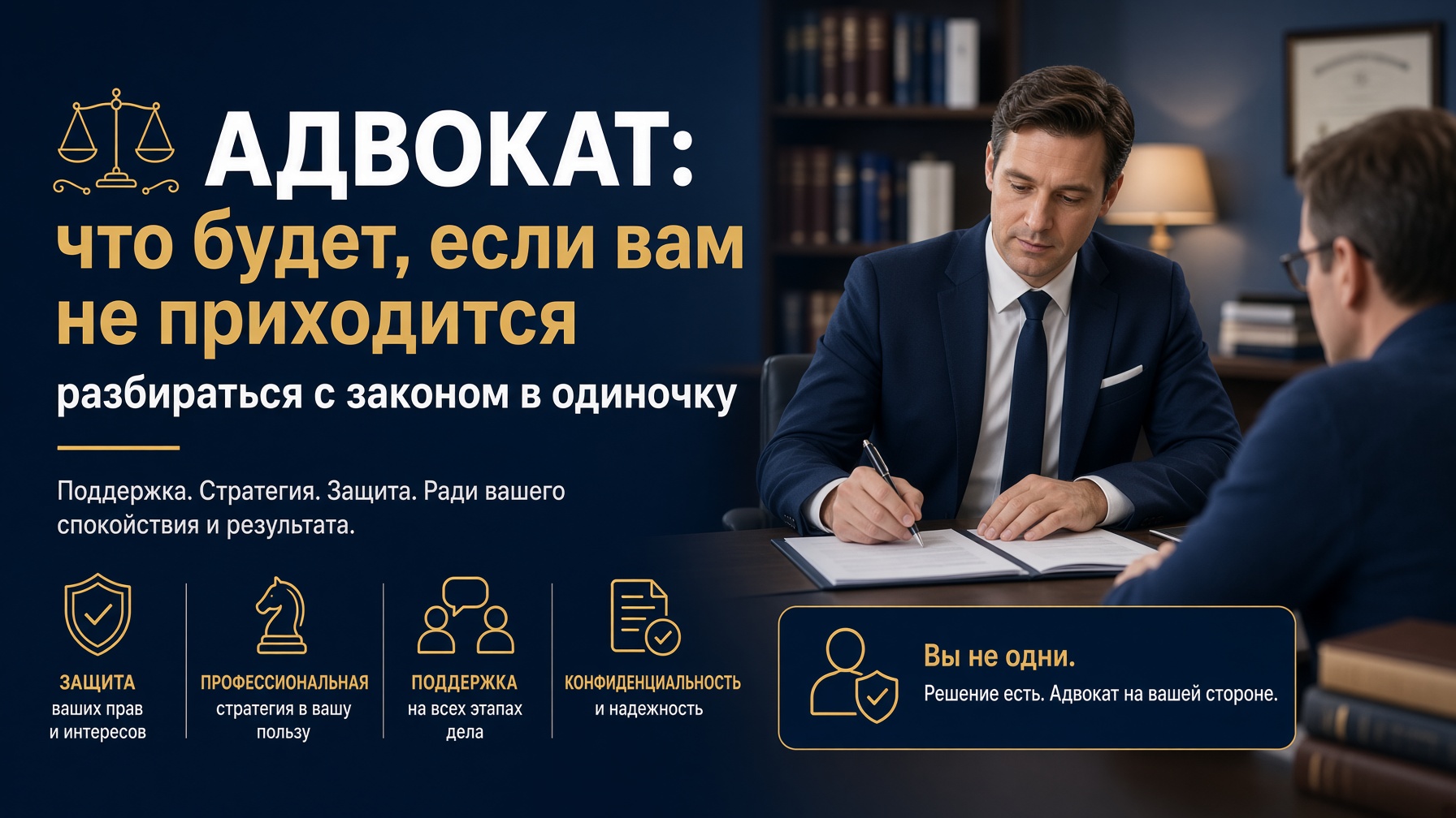 Адвокат: что будет, если вам не приходится разбираться с законом в одиночку