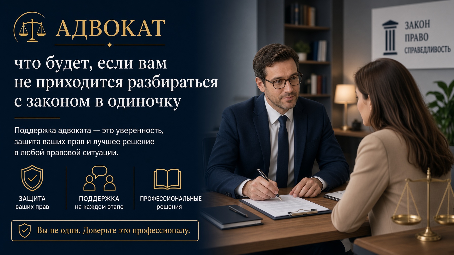 Адвокат: что будет, если вам не приходится разбираться с законом в одиночку